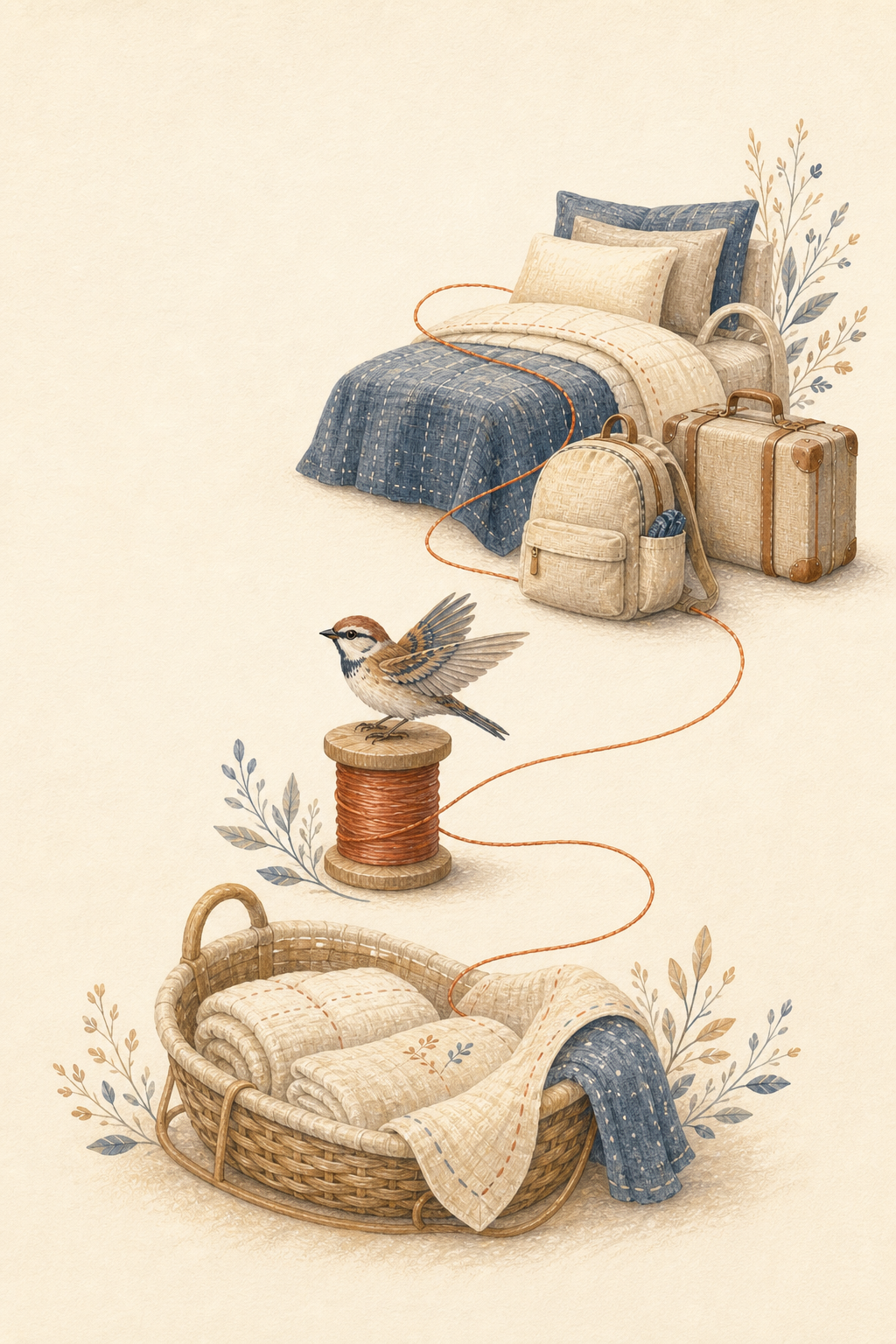 LoomSparrow gift card, available in 10, 25, 50 and 100 dollar values